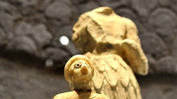Sumerian Worshipper Statue