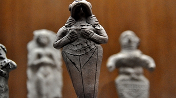 Clay Figurine of a Naked Woman from Nippur