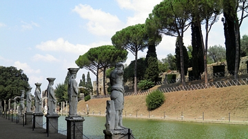 The Canopus at Hadrian's Villa, Tivoli