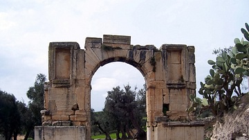 Arch of Alexander Severus, Dougga