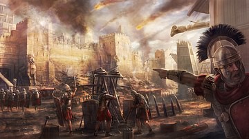 A Guerra de Cerco Romana