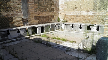 Roman Latrine, Ostia