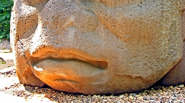 Olmec Stone Head, La Venta