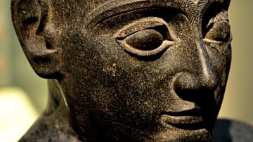 Head of Dolerite Statue of Gudea of Lagash