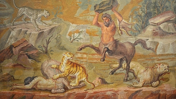 Centaur, Roman Mosaic