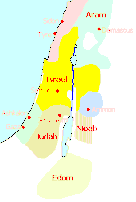 Map of Ancient Israel