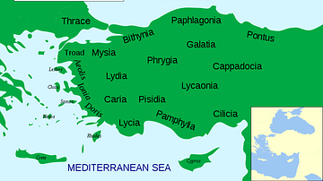 The Regions of Ancient Anatolia