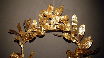 Gold Olive wreath