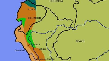Map of the inca Empire