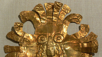 Nazca Gold Mask