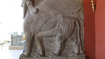 Shedu-Lamassu from the Palace of Tukulti-Ninurta I