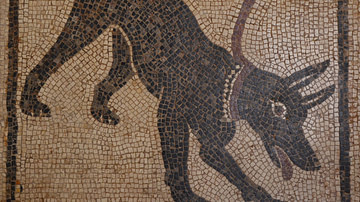 Cave Cavem mosaic from Pompeii