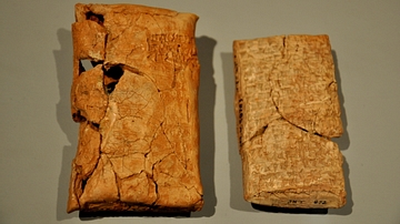 A Clay Tablet with its Envelope