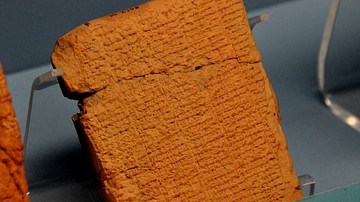 Law Code Tablet of King Hammurabi from Nippur