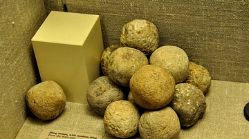 Sling stones from Lachish