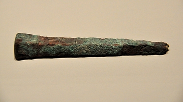 Akkadian Bronze Peg with Inscriptions