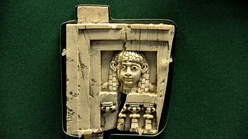 Woman at the Window Ivory from Nimrud