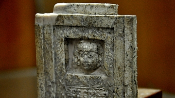 Ivory Plaque of Woman at the Window