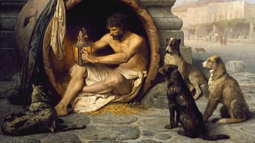 Diogenes by Jean-Leon Gerome