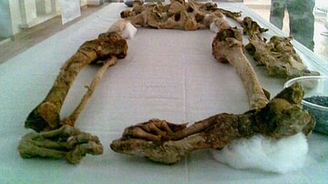 Saltman Mummy from Iranian Mine