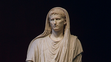 Augustus as Pontifex Maximus (Detail) (Illustration) - World History ...