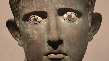 Bronze Head of Augustus