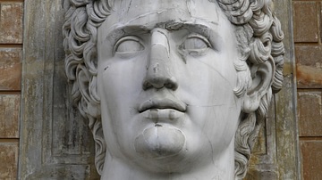 Colossal portrait of Augustus