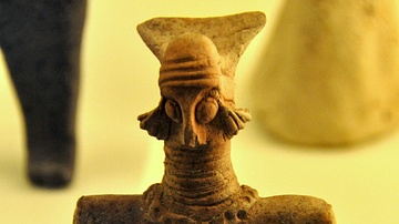 Votive Statuette from the Archaic Buildings of the Ishtar Temple