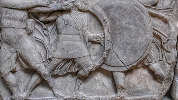 Greek Hoplites Fighting