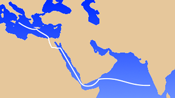 Possible Pepper Trade Route