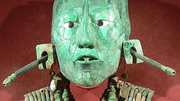 Jade Death Mask of Kinich Janaab Pacal