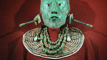 Jade Death Mask of Kinich Janaab Pakal