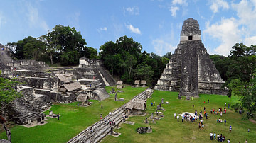Tikal Main Plaza