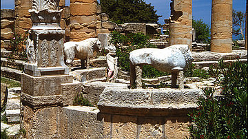 Sanctuary of Apollon in Cyrene