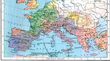 Europe in 526 CE