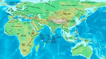 The Eastern Hemisphere, 100 BC
