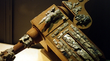 Cremated Ivory Cupids from a Funeral Couch, Rome