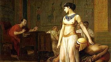 Cleopatra and Caesar