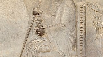 Relief of Darius I from Persepolis