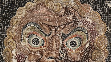 Theatre Mask Mosaic