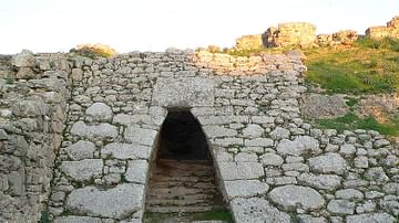Entrance to the Royal Palace at Ugarit