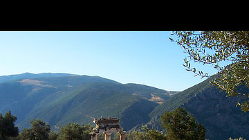 Sanctuary of Apollo in Delphi