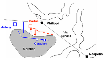 2nd Battle of Philippi 42 BCE