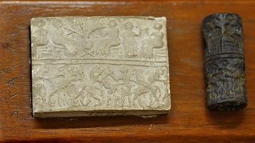 Cylinder Seal From Mattarah, Iraq