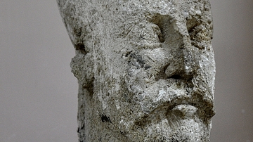 Head of a Male Statue from Hatra