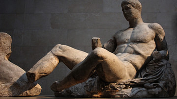 Dionysos from the Parthenon.
