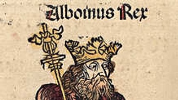 Alboin from the Nuremberg Chronicle