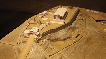 Model of Athens' Acropolis