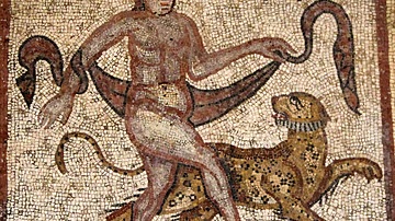 Dionysos with Panther