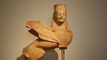Greek Funerary Sphinx